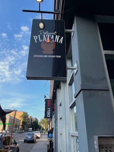 Enseigne du Restaurant Platana